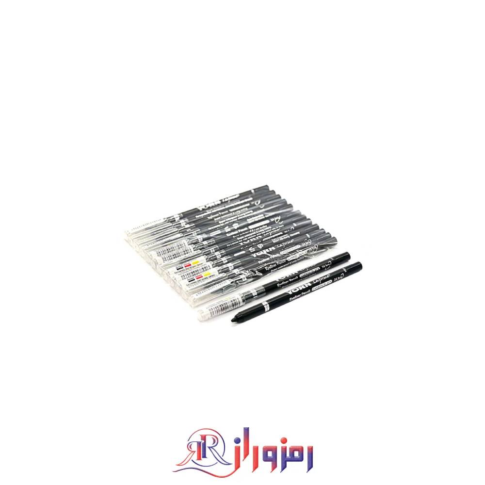 مداد چشم شمعی مشکی یورن yorn پک 3 عددی،خرید و قیمت مداد چشم شمعی مشکی یورن yorn پک 3 عددی